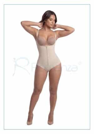 Faja colombiana body Romanza con cremallera frontal 1