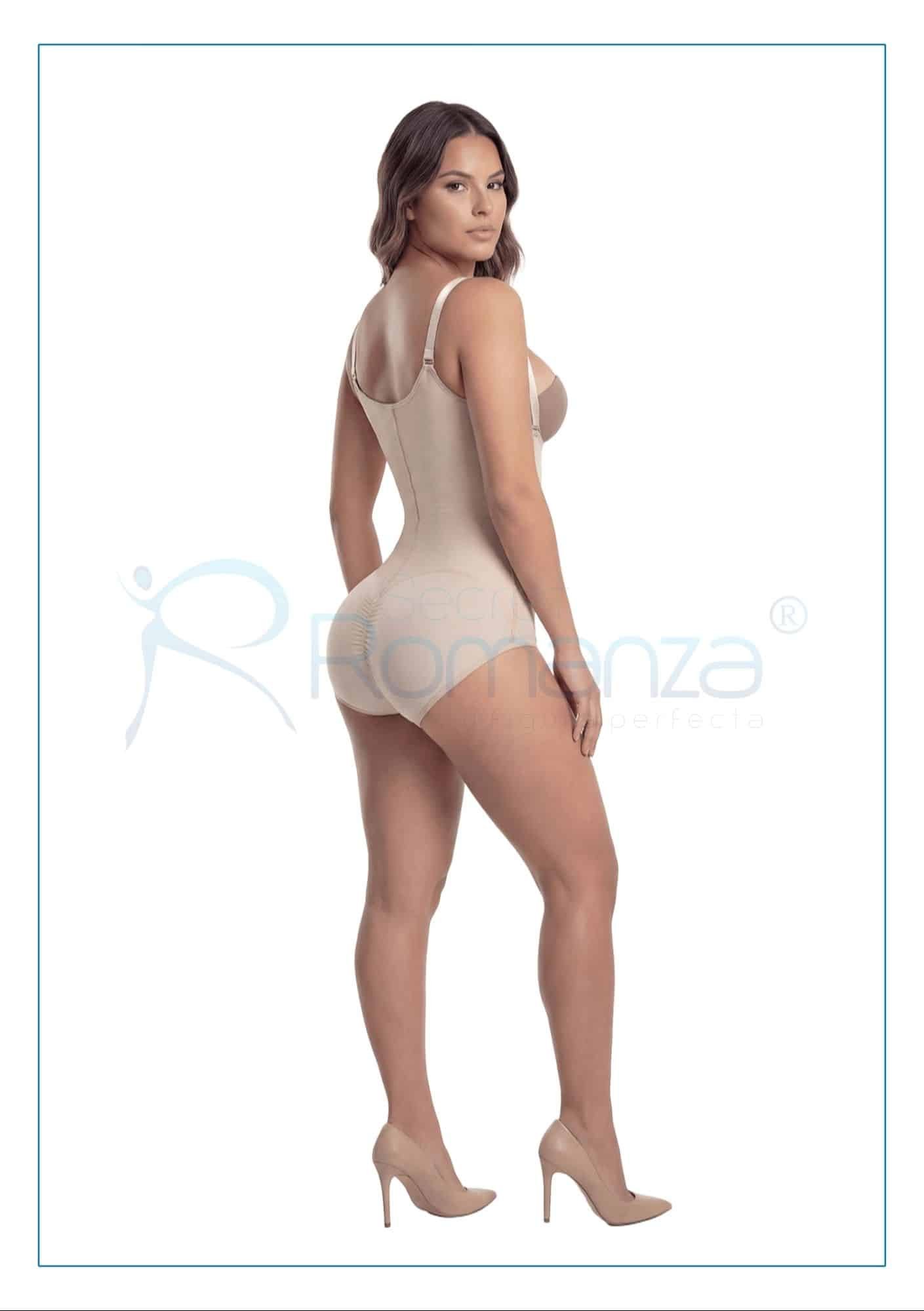Faja colombiana body Romanza con cremallera frontal 2