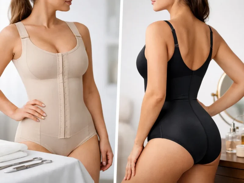 Faja postquirúrgica vs moldeadora: cuál elegir