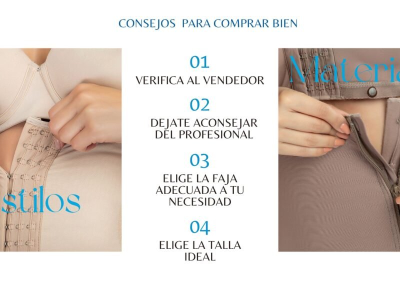 Cómo ponerse faja postoperatoria correctamente