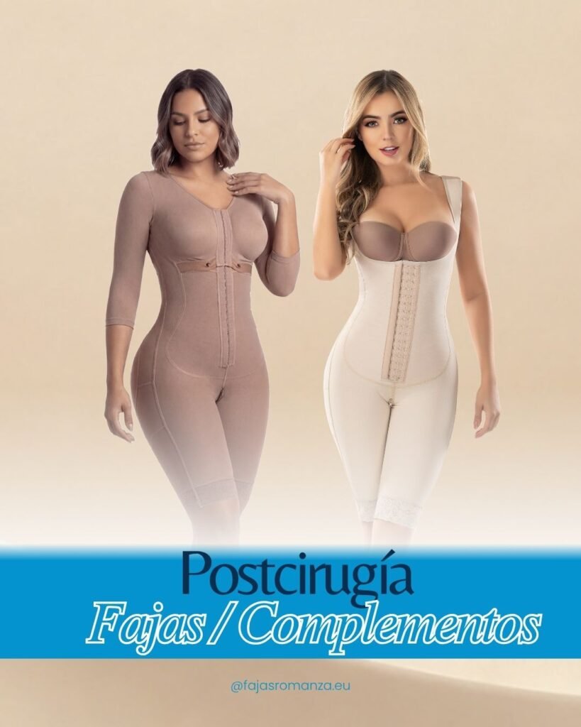 Fajas para postcirugia 2. Una para cada intervención